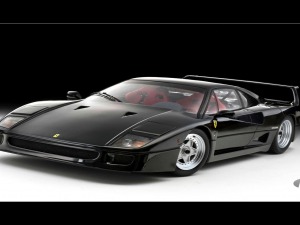 f40 ferrari black color